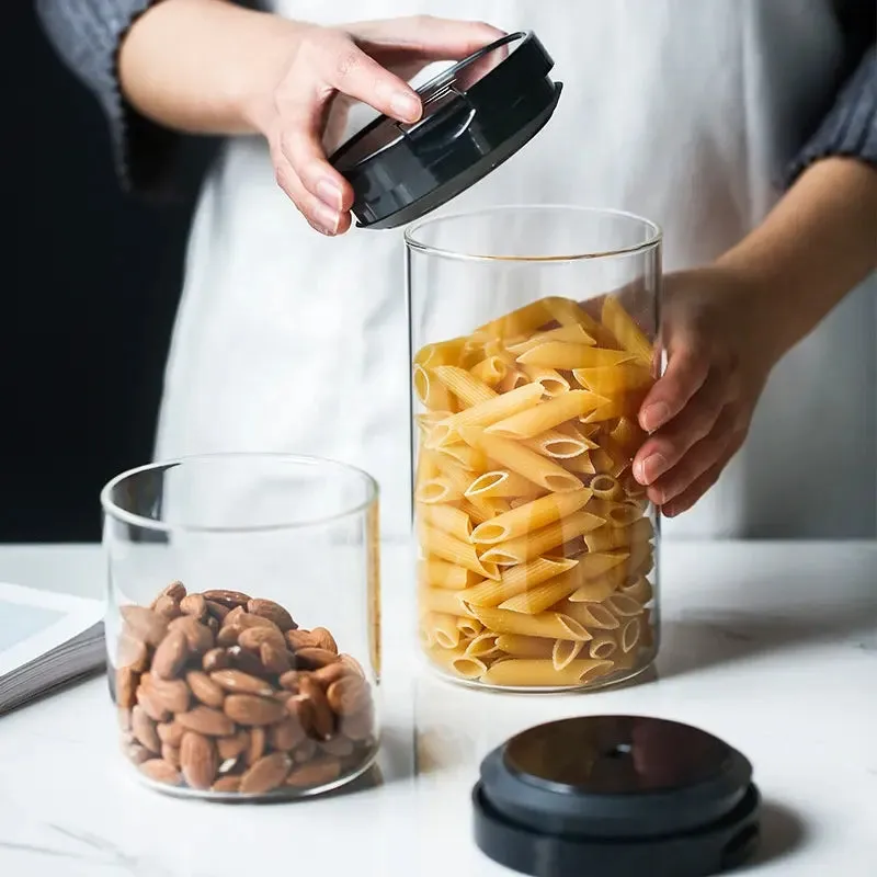 Modern Glass Airtight Jar