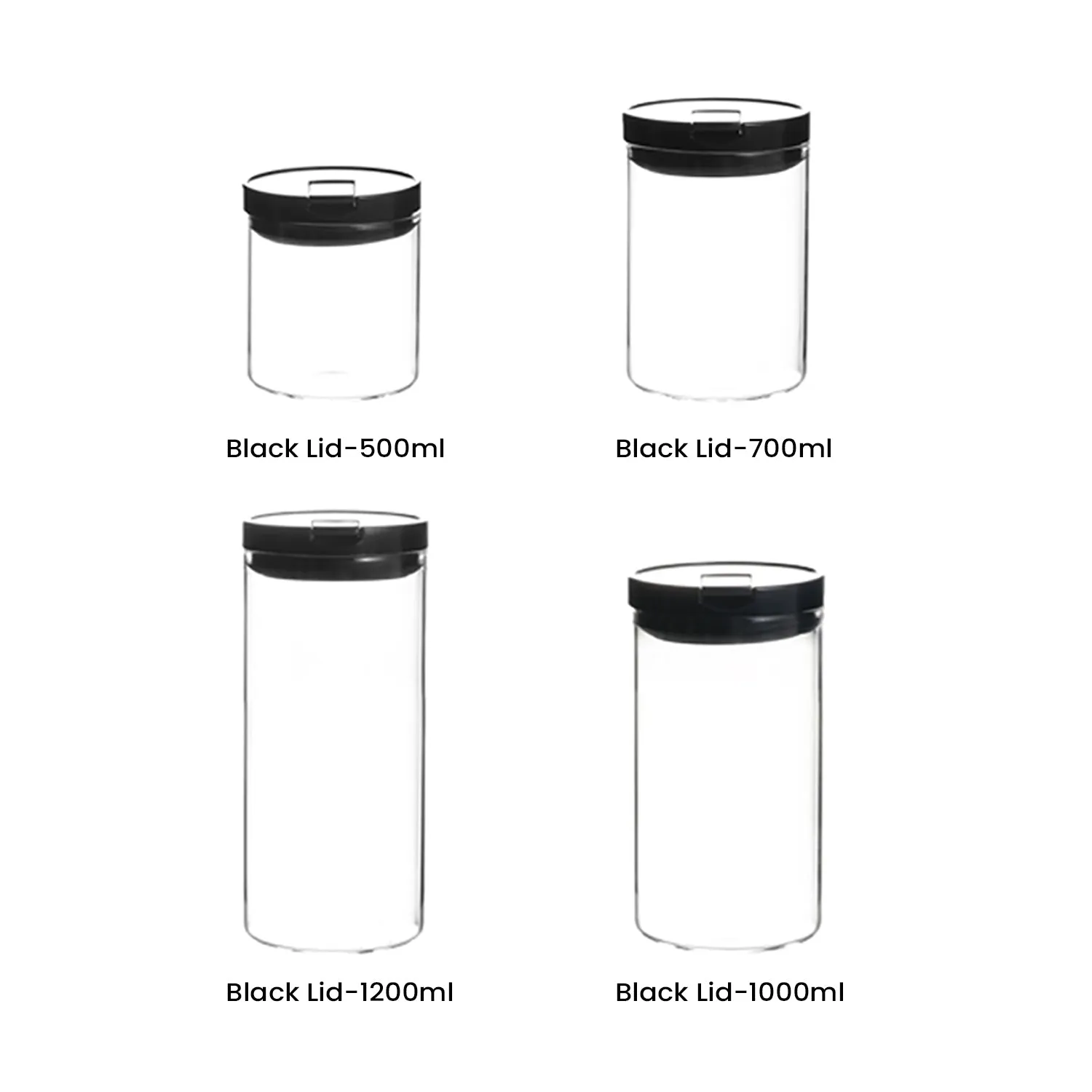 Modern Glass Airtight Jar