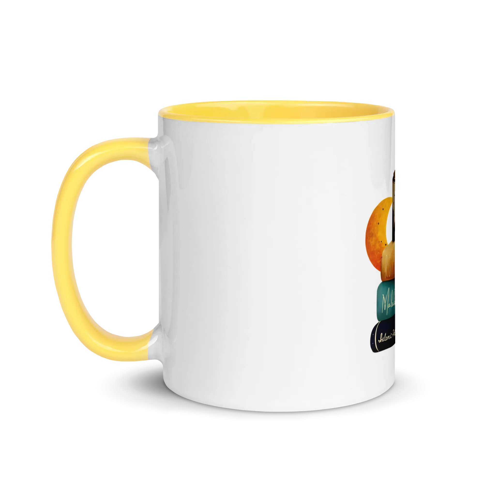 Mug with islamic books and poetry