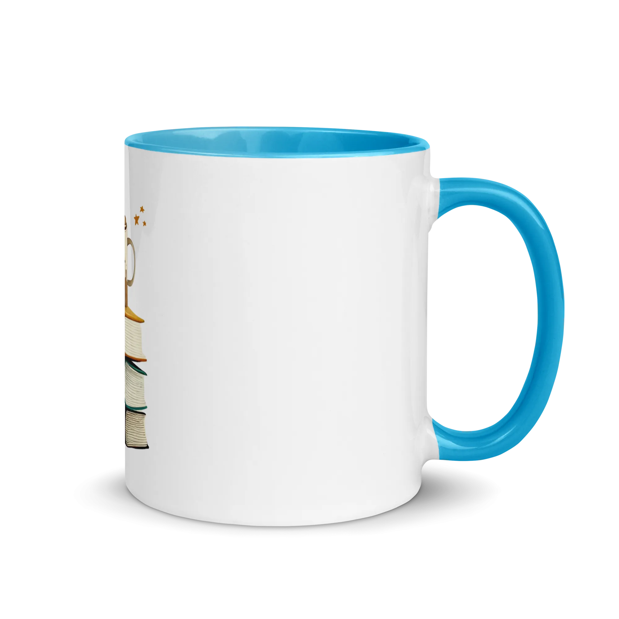 Mug with islamic books and poetry