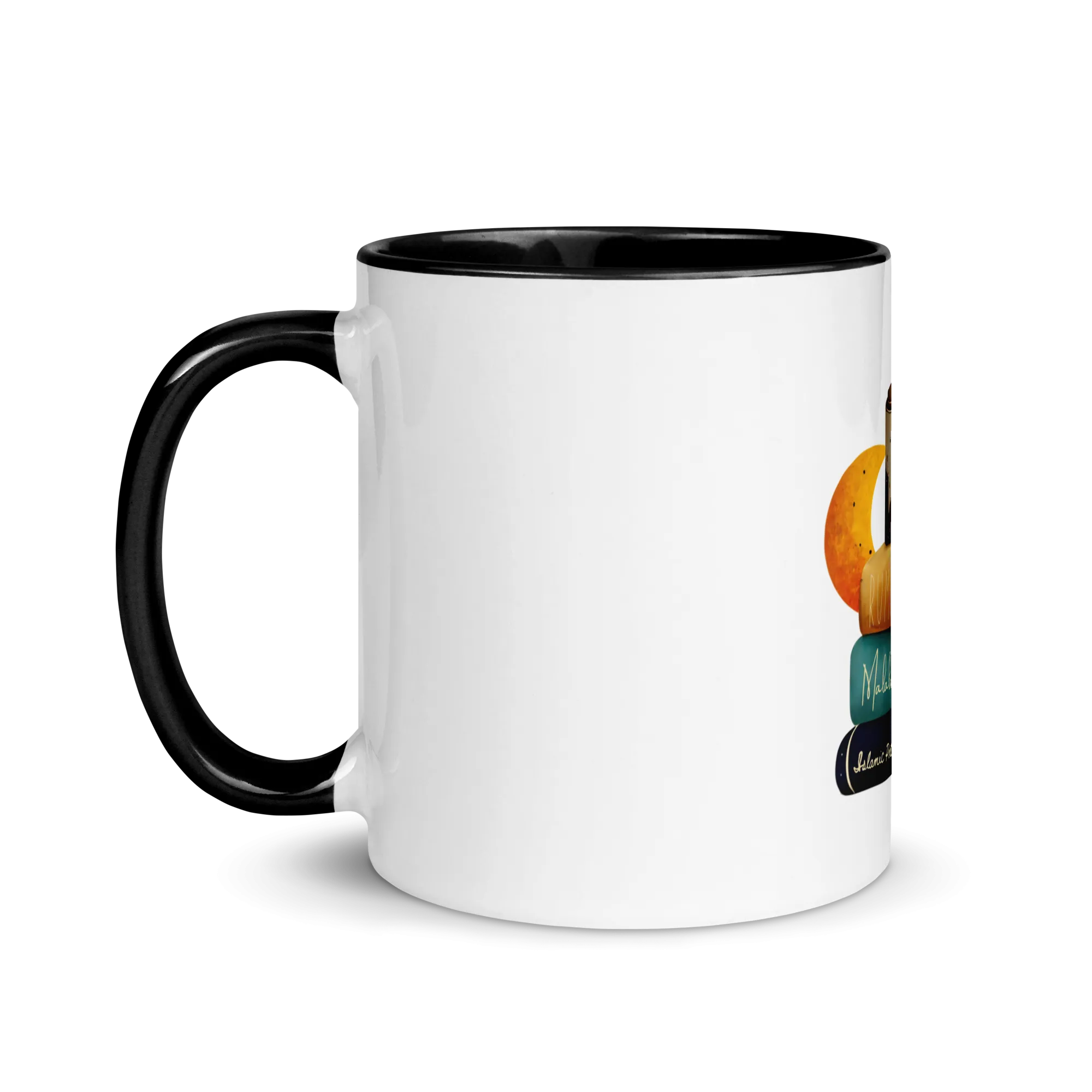 Mug with islamic books and poetry