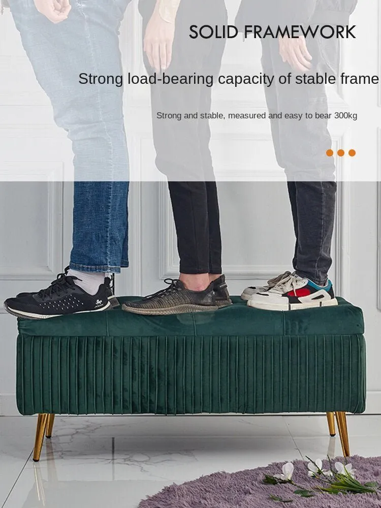 Multi-function Rectangle Storage Stool