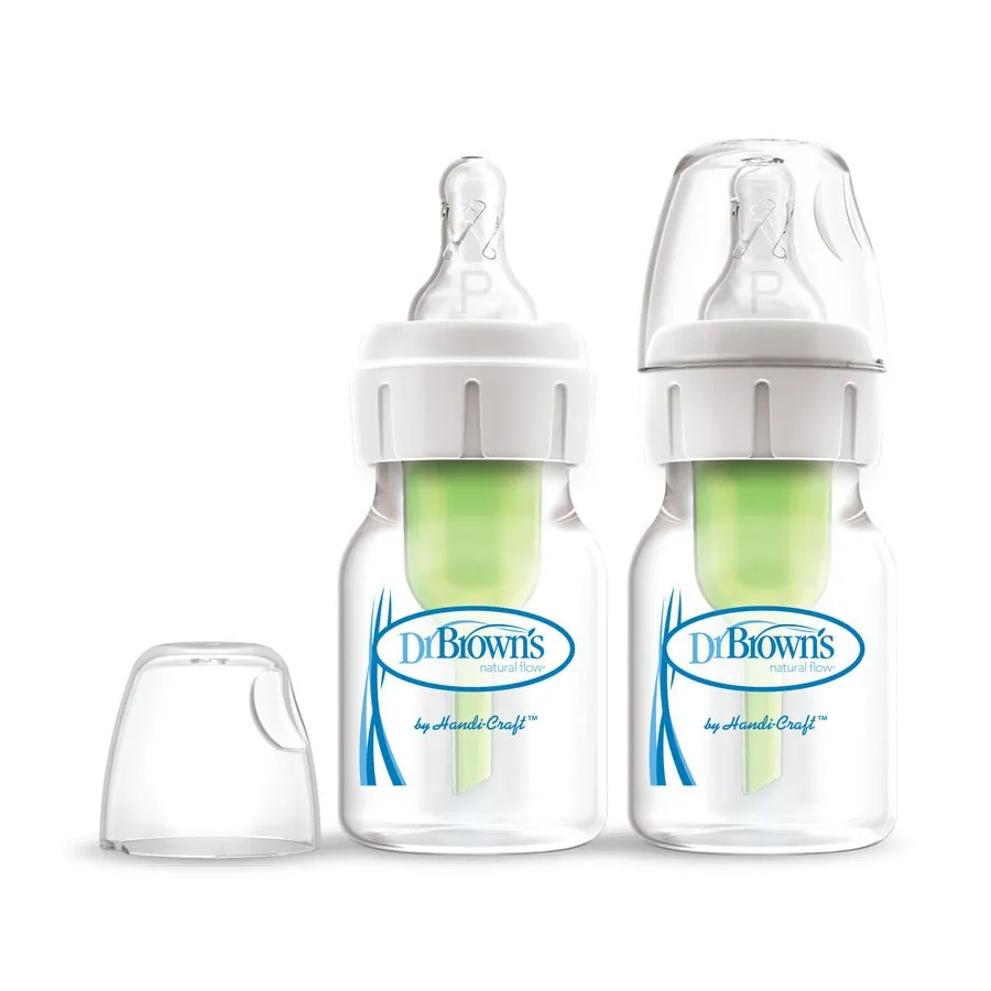 Natural Flow® Options ™ 2 oz Preemie Baby Bottle - 2 Pack