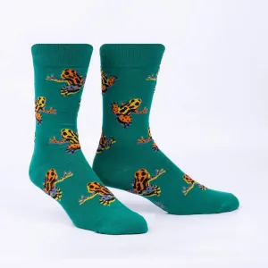 Poison Dart Frogs Men's Crew Socks