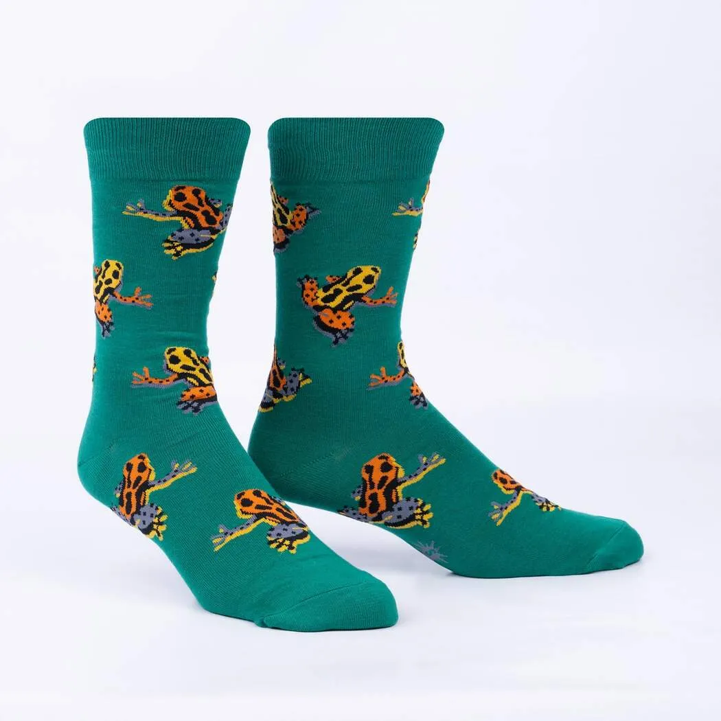 Poison Dart Frogs Men's Crew Socks