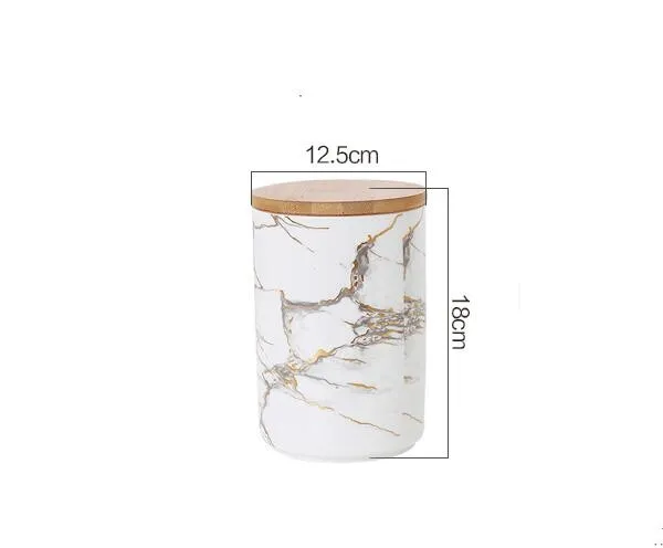 Scandinavian sealed ceramic jars