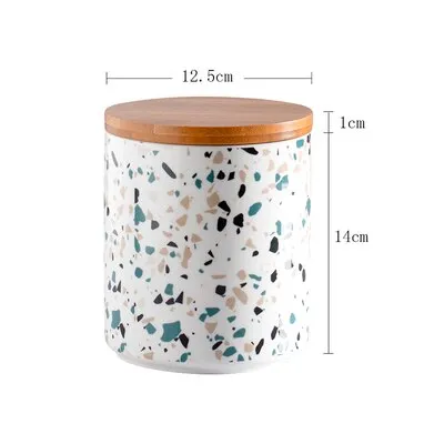Scandinavian sealed ceramic jars