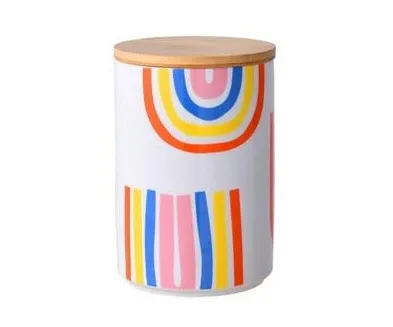 Scandinavian sealed ceramic jars