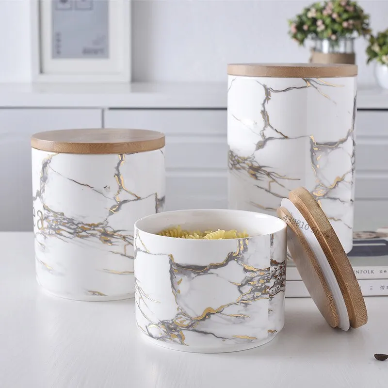 Scandinavian sealed ceramic jars