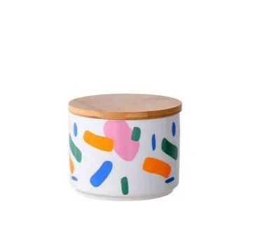 Scandinavian sealed ceramic jars