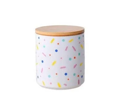 Scandinavian sealed ceramic jars