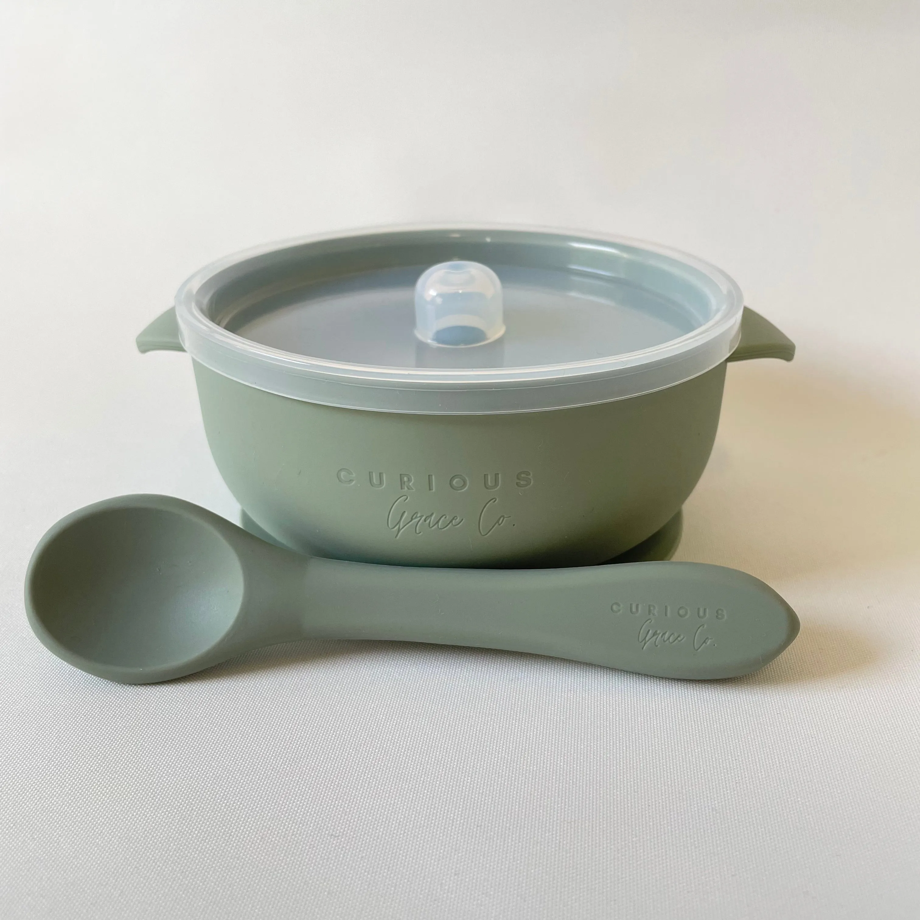 Silicone Bowl and Spoon Set