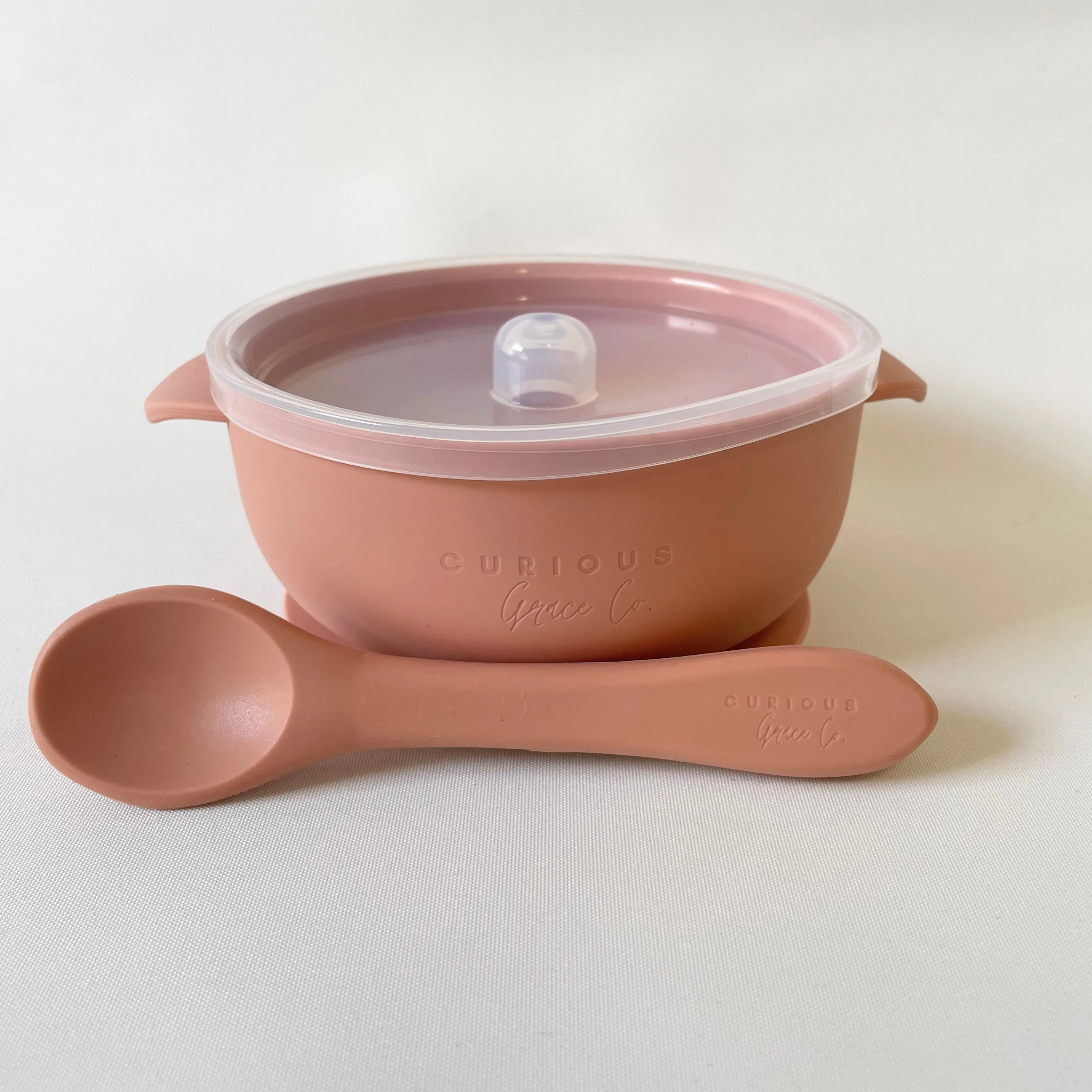 Silicone Bowl and Spoon Set