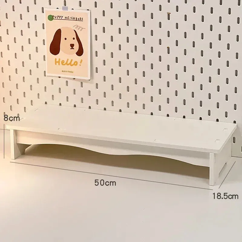 SINOTAO  -  Desktop Added Elevated Office Student Desk Storage Rack Ins Dormitory Laptop Rack File Tray Drawer Storage Rack Organizer