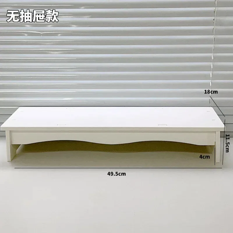 SINOTAO  -  Desktop Added Elevated Office Student Desk Storage Rack Ins Dormitory Laptop Rack File Tray Drawer Storage Rack Organizer