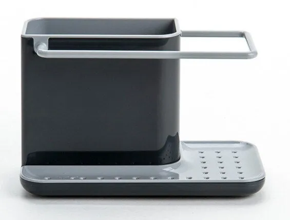 Storage Shelf Sponge Kitchen Draining Sink Box Draining Rack Dish Storage Rack Kitchen Organizer Stands Tidy Utensils Towel Rack