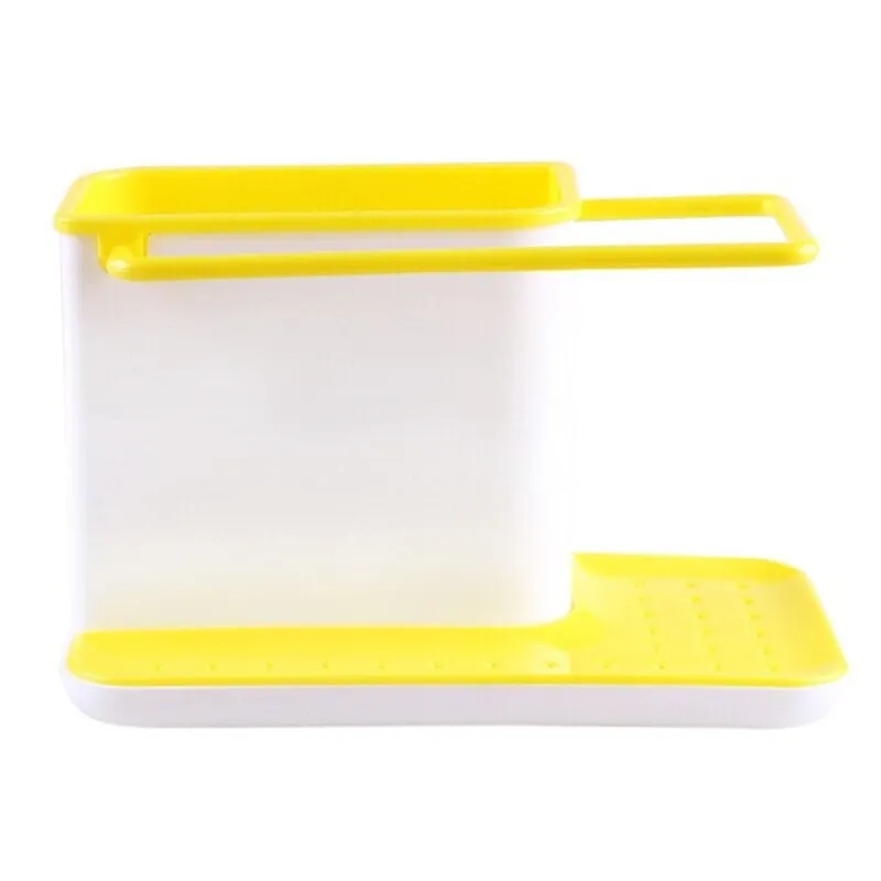 Storage Shelf Sponge Kitchen Draining Sink Box Draining Rack Dish Storage Rack Kitchen Organizer Stands Tidy Utensils Towel Rack