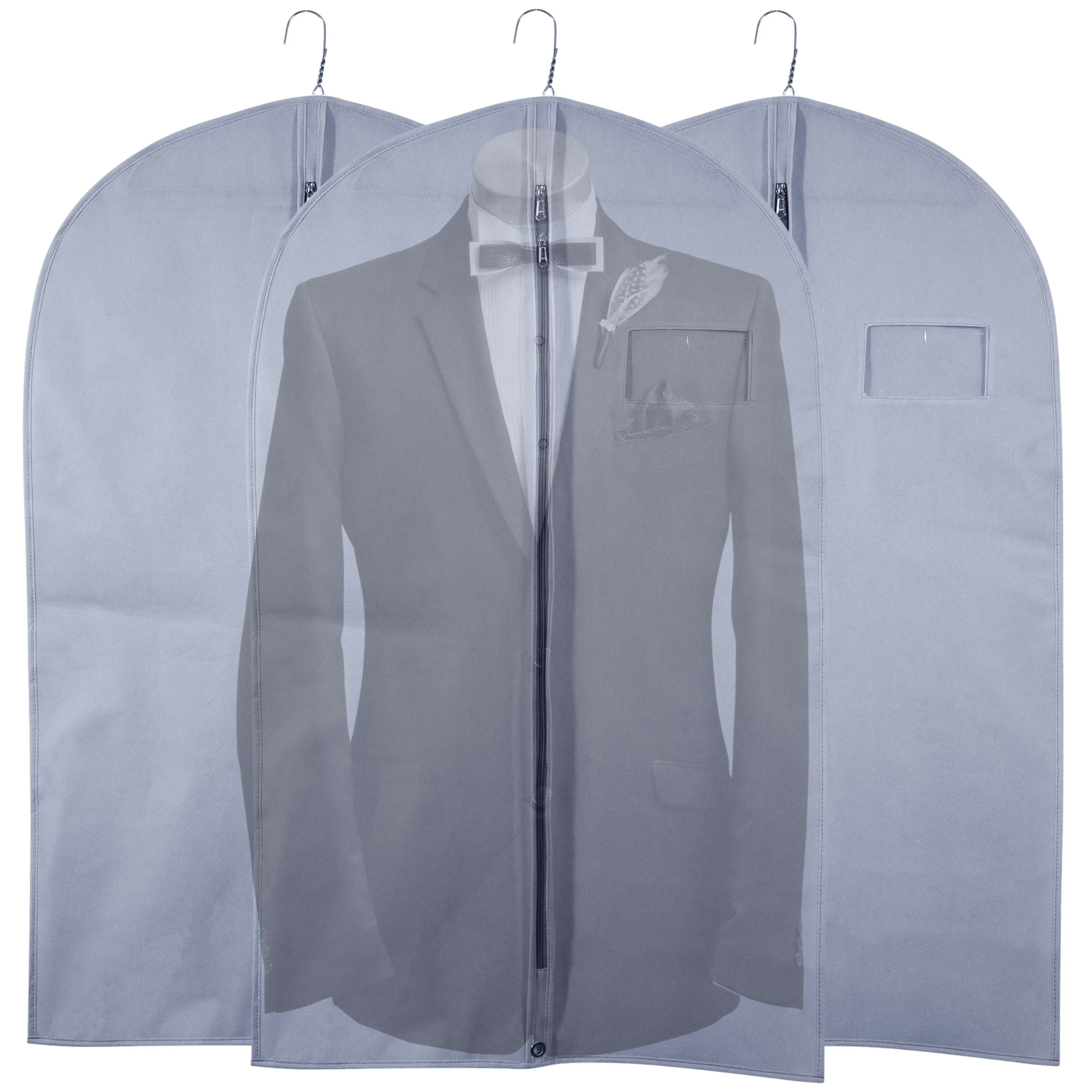Suit Coat Cover - 40" Grey