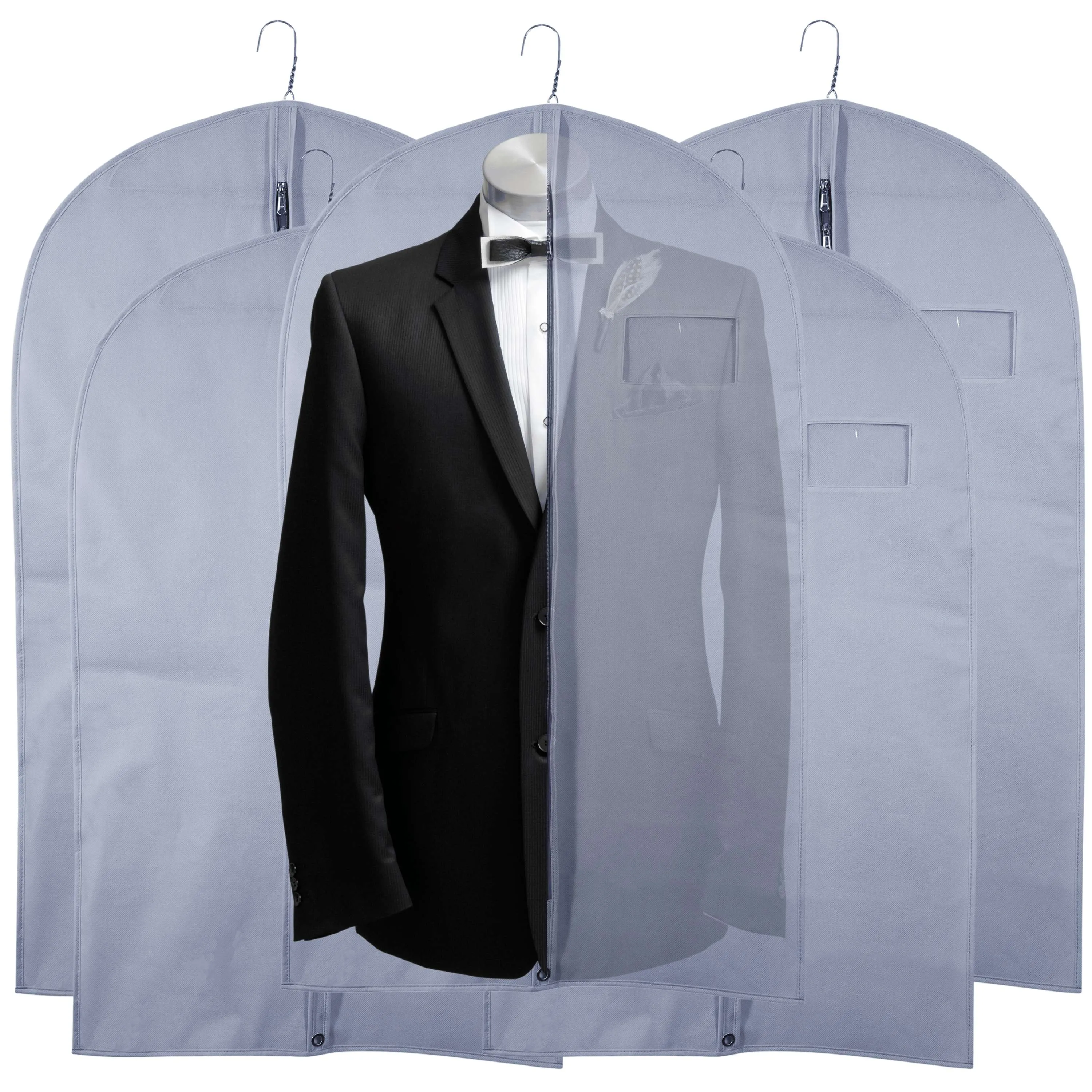 Suit Coat Cover - 40" Grey