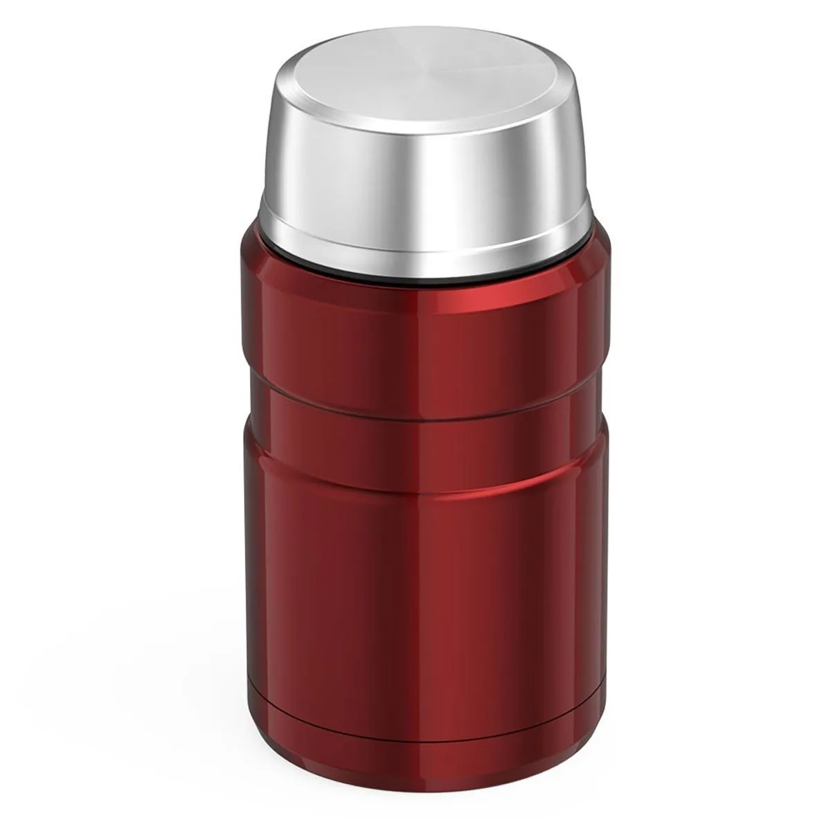 Thermos Stainless King Vacuum Insulated Food Jar Red 710ml