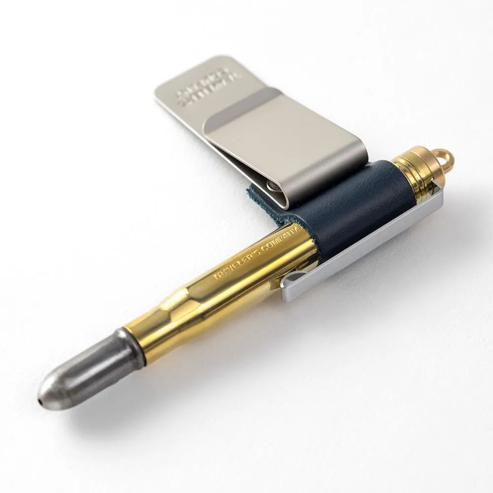 Traveler's Company 016 Pen Holder Blue