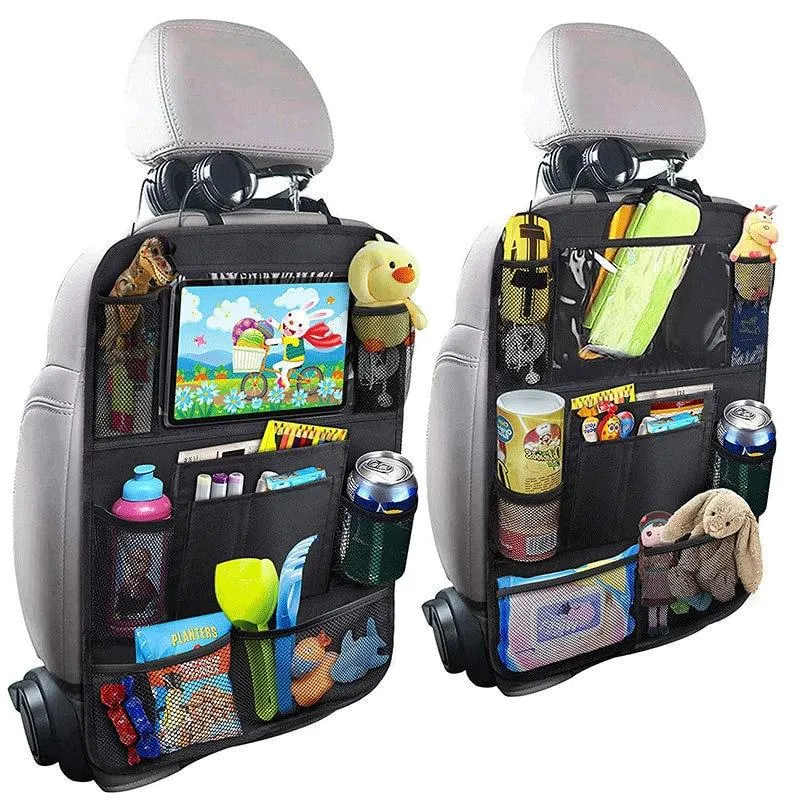 Universal Multi-Pockets Car Back Seat Storage Organiser