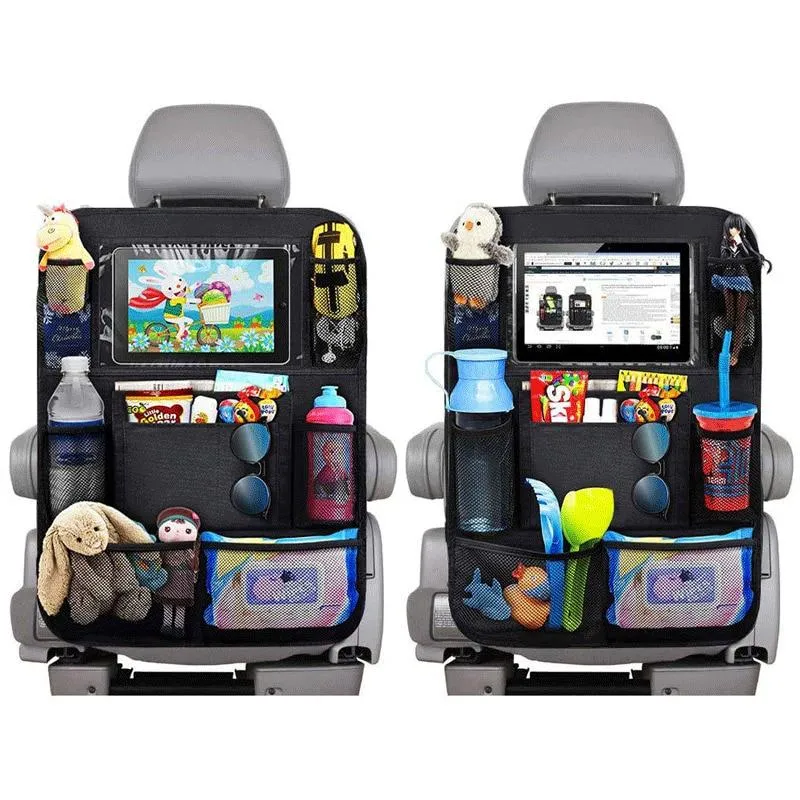 Universal Multi-Pockets Car Back Seat Storage Organiser