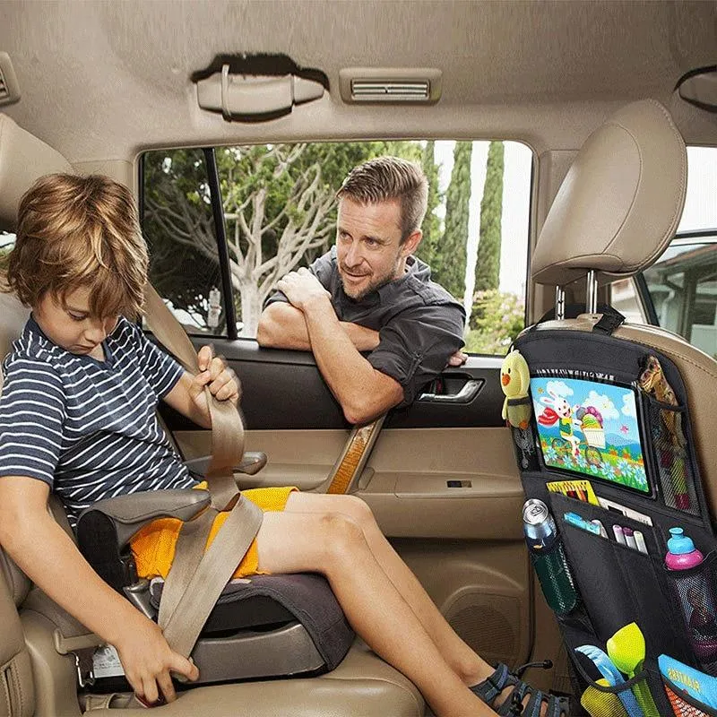 Universal Multi-Pockets Car Back Seat Storage Organiser
