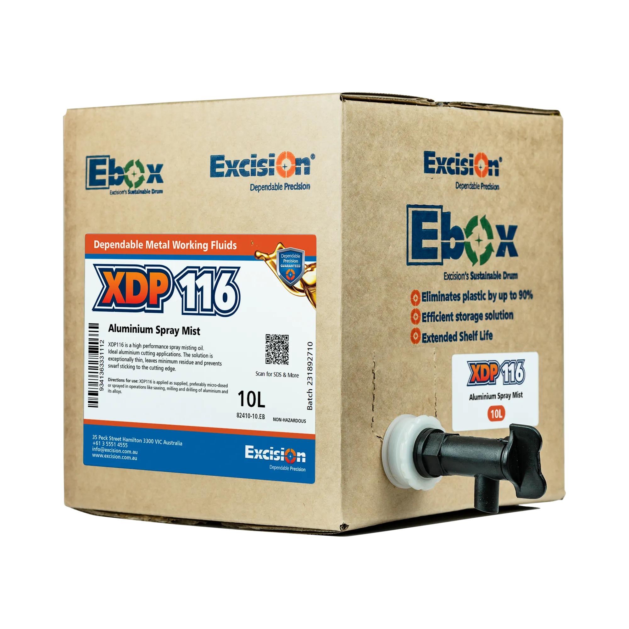 XDP116 Alu Neat Cutting Oil - 10L Ebox