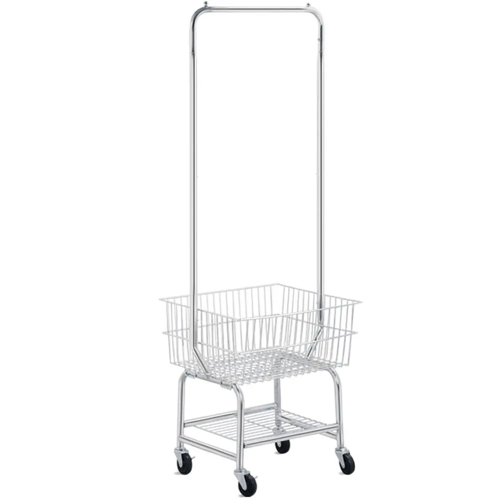 Yaheetech Rolling Laundry Bakset with Wheels